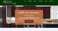 Desktop Screenshot of creativeconceptsnj.com