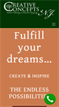 Mobile Screenshot of creativeconceptsnj.com